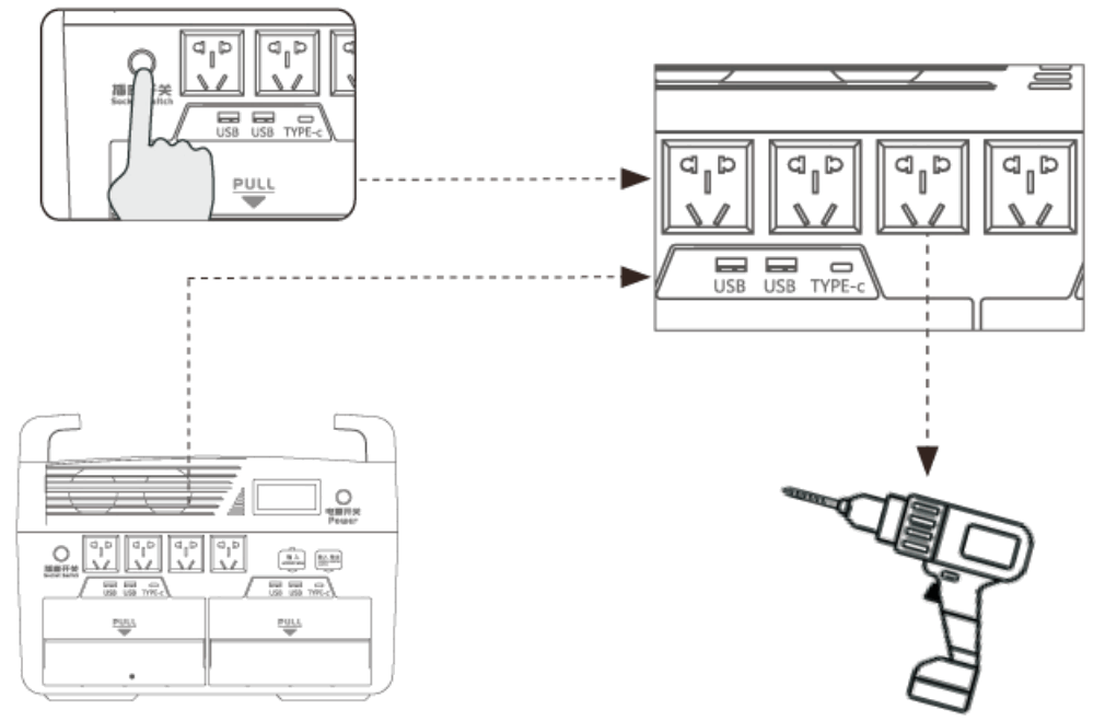 ARRIS Qianson QX3600 36KWH New Energy Portable Power Station - fig 6