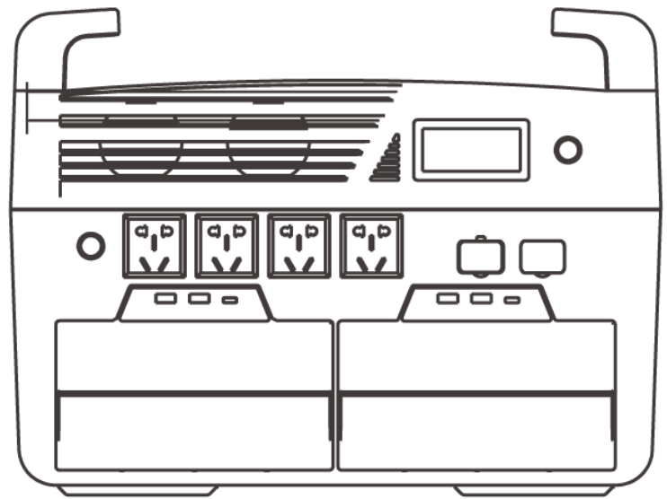 ARRIS Qianson QX3600 36KWH New Energy Portable Power Station