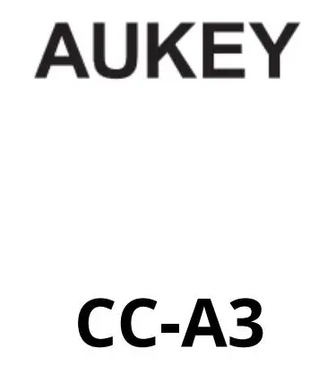 AUKEY CC-A3 Dual Port Car Charger User Manual