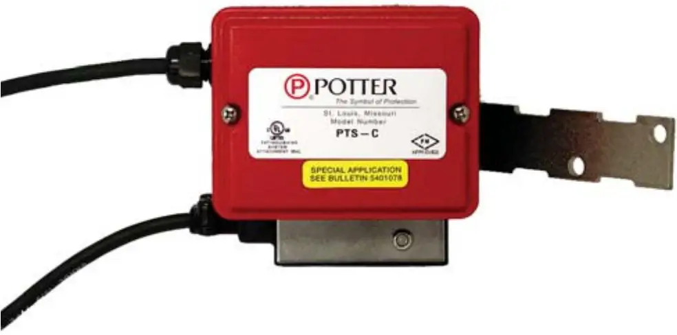 POTTER PTS-C Plug Type Supervisory Switch