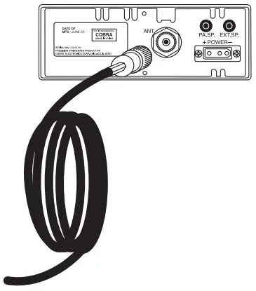 Cobra 29 LX 40 Channel AM FM CB Radio with Microphone - FIGURE 5