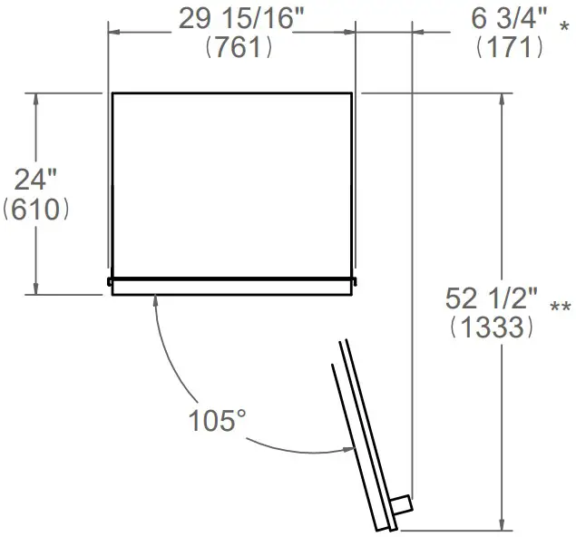 PRODUCT DIMENSIONS