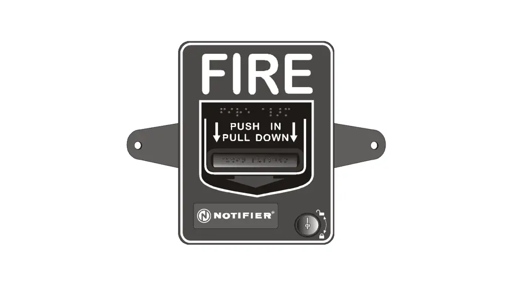Notifier Nbg-12lob Manual Pull Station Instruction Manual