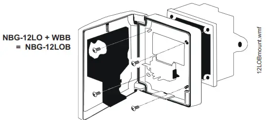 NOTIFIER NBG-12LOB Manual Pull Station - door1