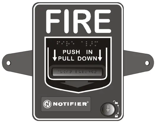 NOTIFIER NBG-12LOB Manual Pull Station