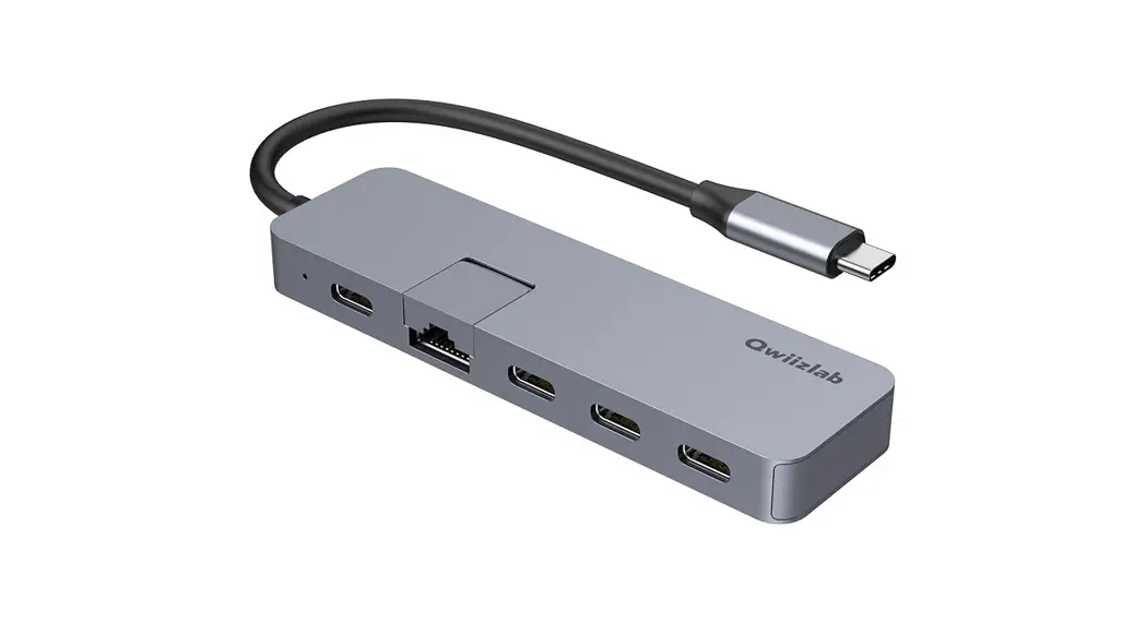 Qwiizlab Tn02 Usb C Hub 6-in-1 Adapter User Guide Qwiizlab Tn02 Usb C Hub 6-in-1 Adapter User Guide