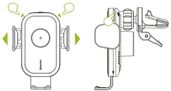 ZeeHoo 37771988 Fast Wireless Car Charger -12