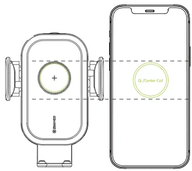 ZeeHoo 37771988 Fast Wireless Car Charger -2