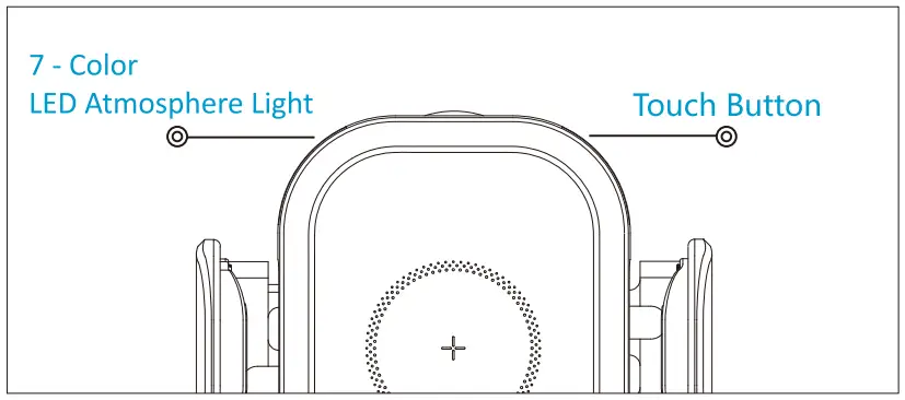 ZeeHoo 37771988 Fast Wireless Car Charger -3