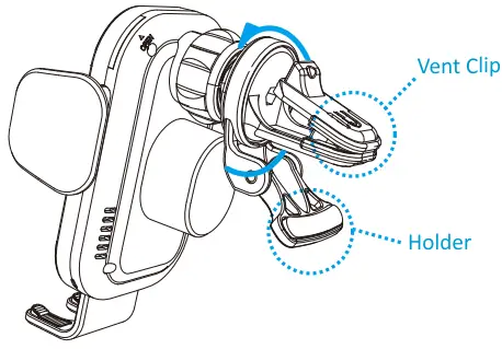 ZeeHoo 37771988 Fast Wireless Car Charger -7