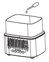 motorola 5-in-1 Soft Glow Aroma Humidifier & Speaker ST600 User Guide - To get the aroma scent