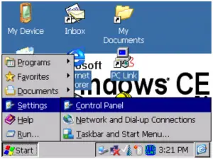 Desktop-start-up-interface