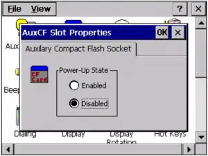 AuxCF-slot-properties-interface