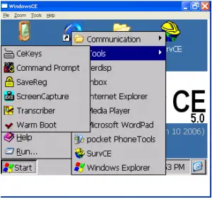 Desktop-start-up-interface