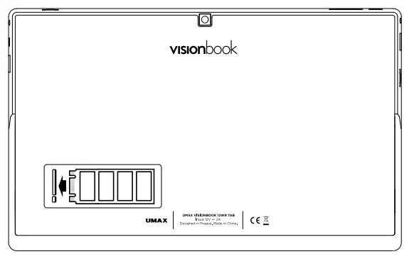 UMAX UMM220T22 VisionBook 12Wr Tab --NTFS
