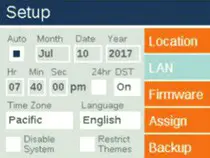 FX Luminaire 300 Watt Luxor ZDC Controller -. LAN Connection