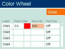 FX Luminaire 300 Watt Luxor ZDC Controller - Color Wheel 1