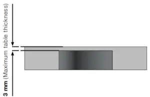 Kondator 935-QI61 Integrated Qi Wireless Charger-MILLING NOTE