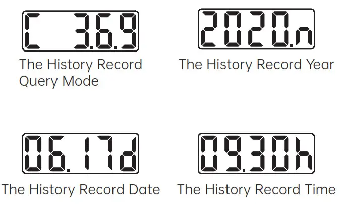 CDN GP-100 Thermographic Thermometer- Record Query