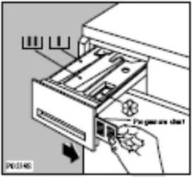 ZWD12270W - Detergent dispenser drawer