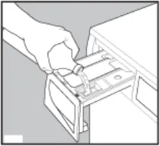 ZWD12270W - Measure out detergent