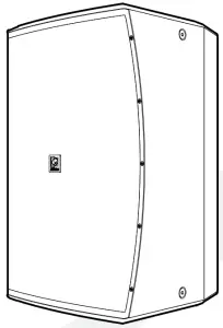 AUDAC VEXO110A 10 Inch High Performance 2 Way Active Loudspeaker