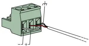 AUDAC VEXO110A 10 Inch High Performance 2 Way Active Loudspeaker- Terminal block 2
