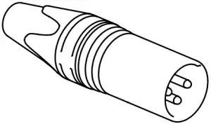 AUDAC VEXO110A 10 Inch High Performance 2 Way Active Loudspeaker- XLR