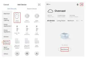 Arenti Mini 18S IP Camera - add device