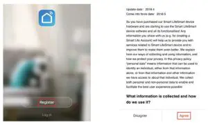 Arenti Mini 18S IP Camera - registration process
