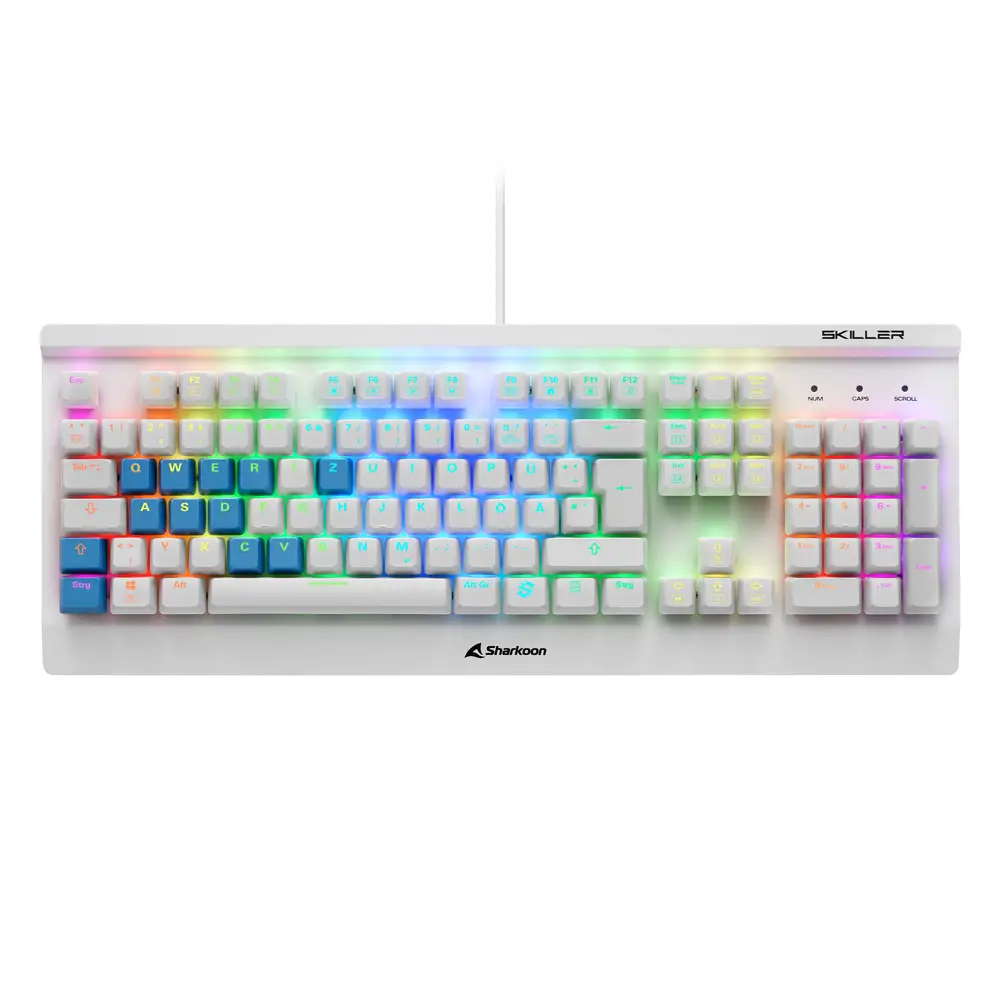 Sharkoon Sgk3 Skiller White Mechanical Gaming Keyboard Instruction Manual