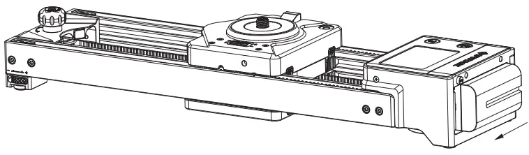 N1 S iFootage Shark Slider Nano Standard - removal of the battery 1