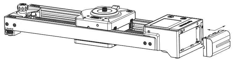 N1 S iFootage Shark Slider Nano Standard - removal of the battery