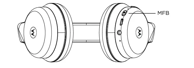 motorola MOTO JR300 Kids Wireless Over Ear Headphones-1