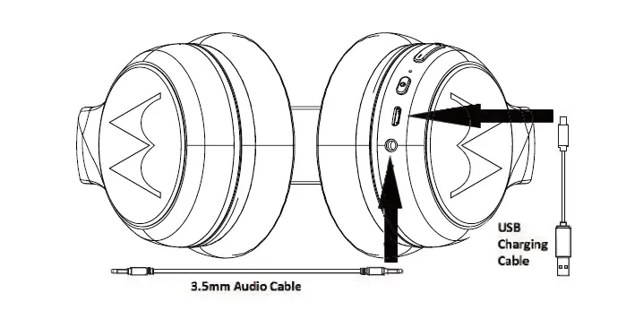 motorola MOTO JR300 Kids Wireless Over Ear Headphones-3