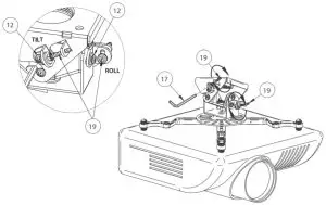BTECH BT899 Projector Ceiling Mount with Micro Adjustment - figure 12