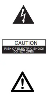 American Audio APX12 GO BT - Electrical Precautions