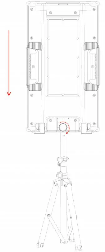 American Audio APX12 GO BT - Pole Mounting