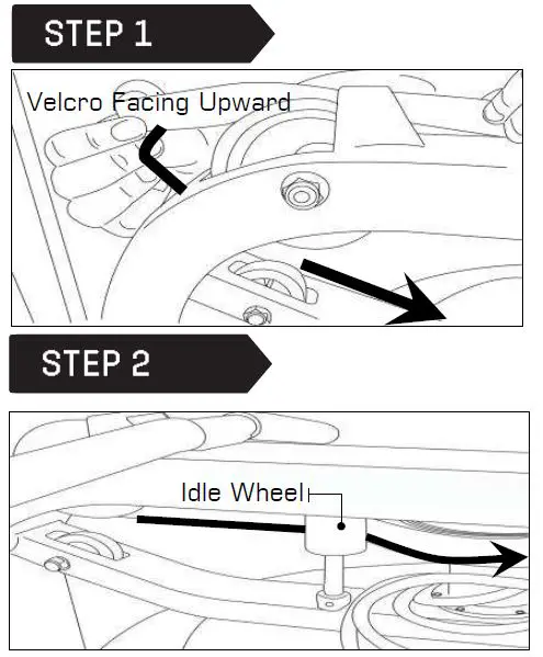 Reattaching the Rower Belt 1