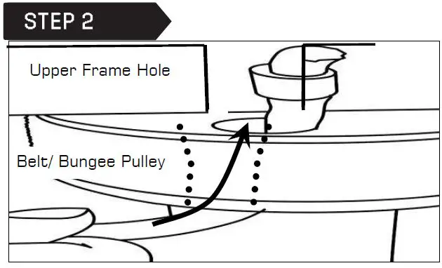 Removing the Bungee Shock Cord 2