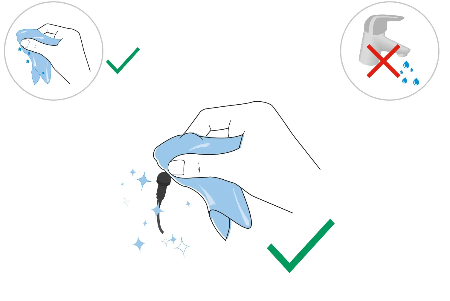 SENNHEISER ME 2 Clip-On Microphone - Cleaning