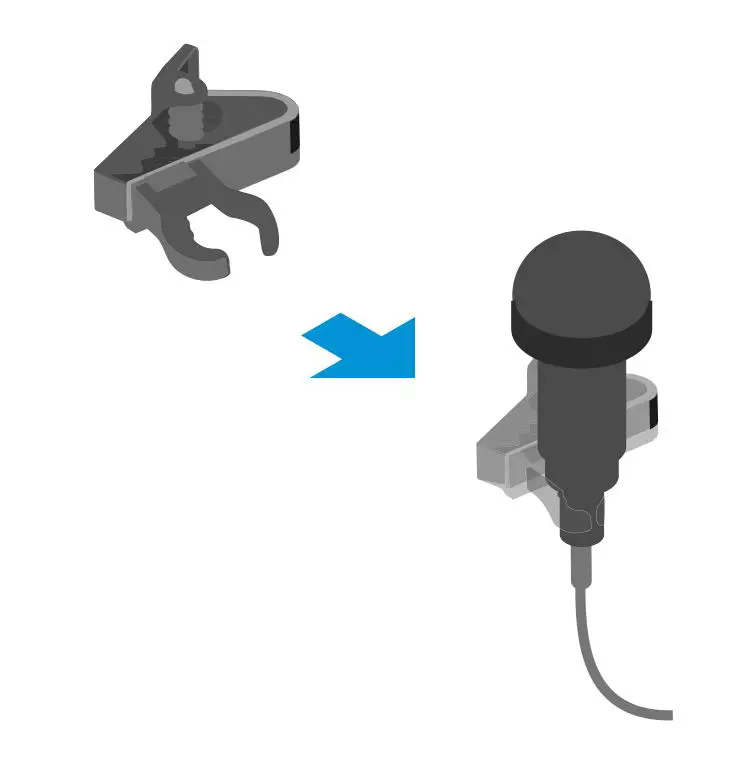 SENNHEISER ME 2 Clip-On Microphone - Setup 2