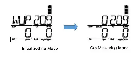 WatchGas QGM Portable Multi-Gas Detector Monitor FIG5