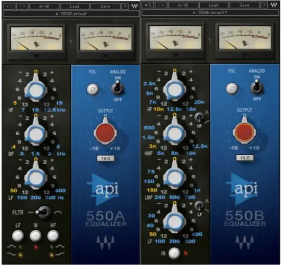 WAVES API 550 3 Band EQ Native