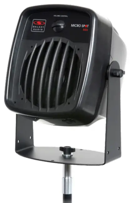 GALAXY AUDIO MS5 Micro Spot Portable Passive Personal Monitor - fig9