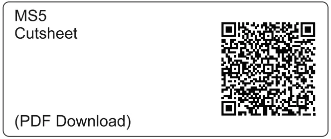GALAXY AUDIO MS5 Micro Spot Portable Passive Personal Monitor - qr3