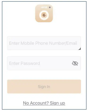 Snoeir Technology IPC360 Home Apps - Account