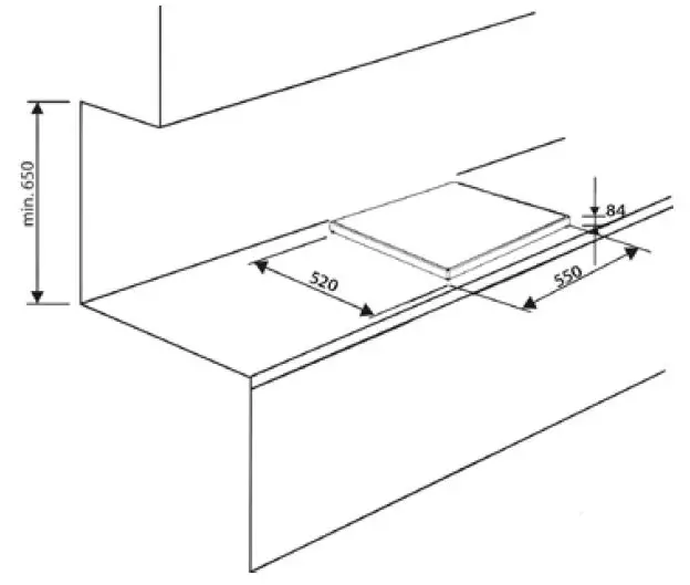 TOMADO Induction Hob Touch Control fig 4