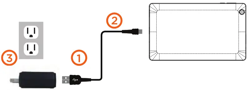 Charging Your Tablet