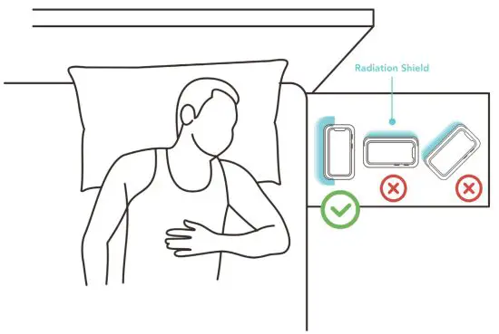 ANGEL ELECTRONICS 2AZCXSLEEPHALO Sleephalo Wireless Phone Charger - bedside table